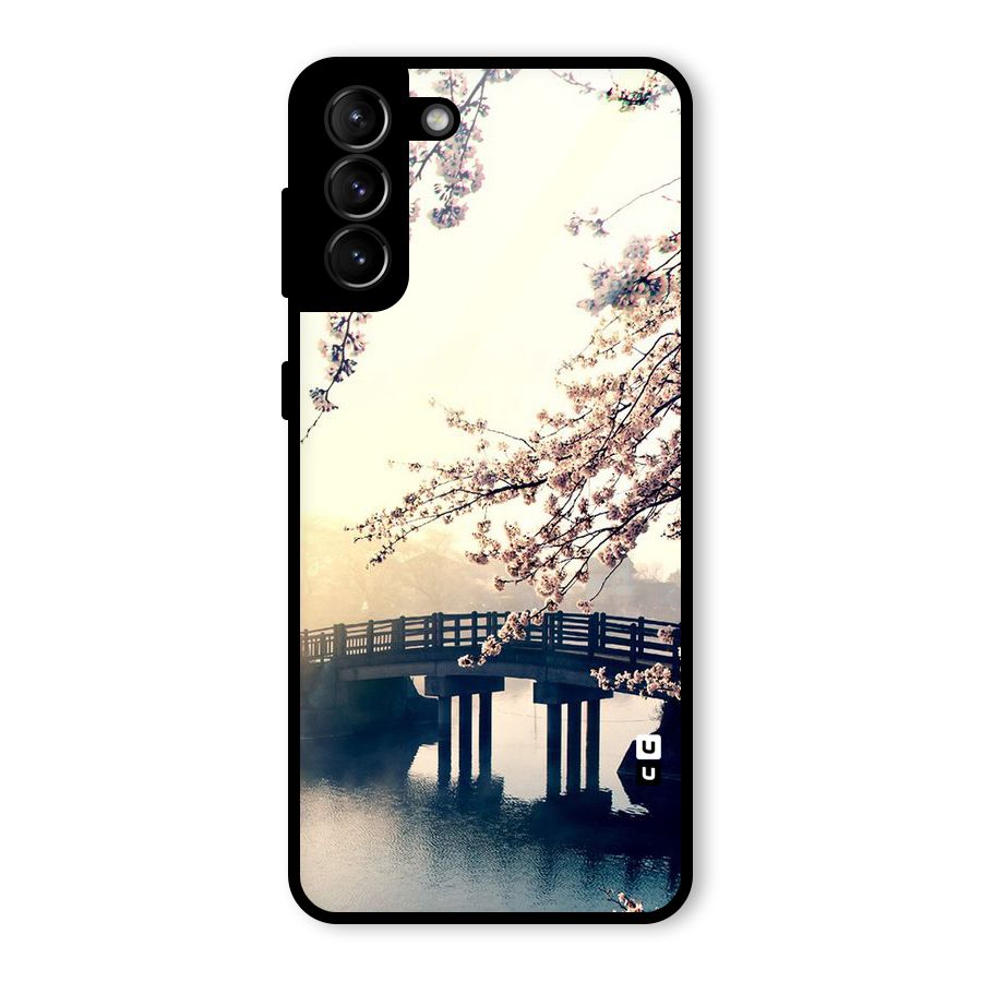 Bridge Blossom Glass Back Case for Galaxy S21 Plus