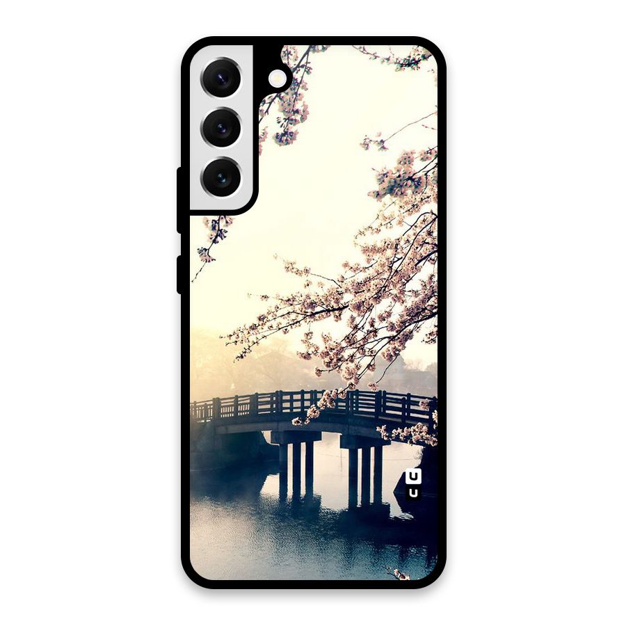 Bridge Blossom Glass Back Case for Galaxy S22 Plus 5G