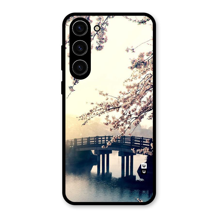 Bridge Blossom Glass Back Case for Galaxy S23 Plus