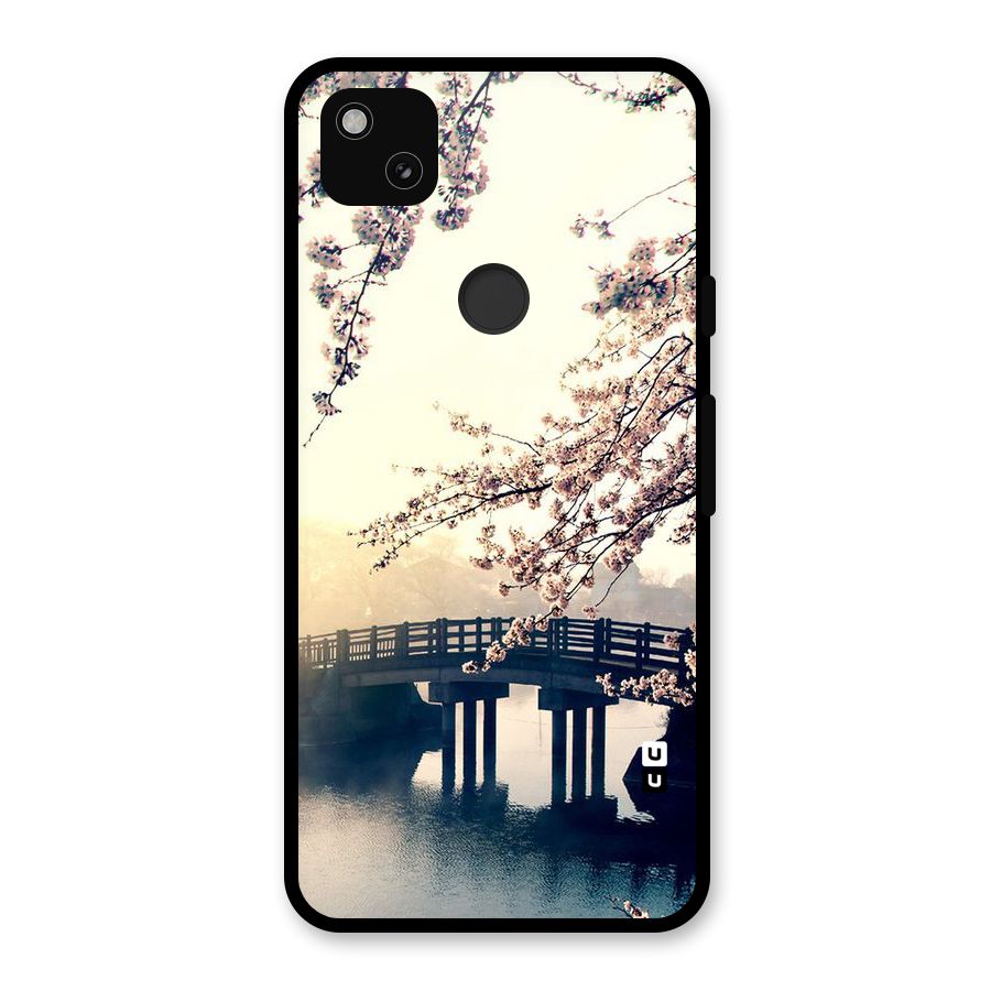 Bridge Blossom Glass Back Case for Google Pixel 4a