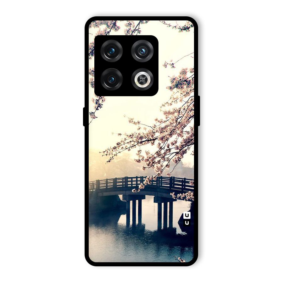 Bridge Blossom Glass Back Case for OnePlus 10 Pro 5G