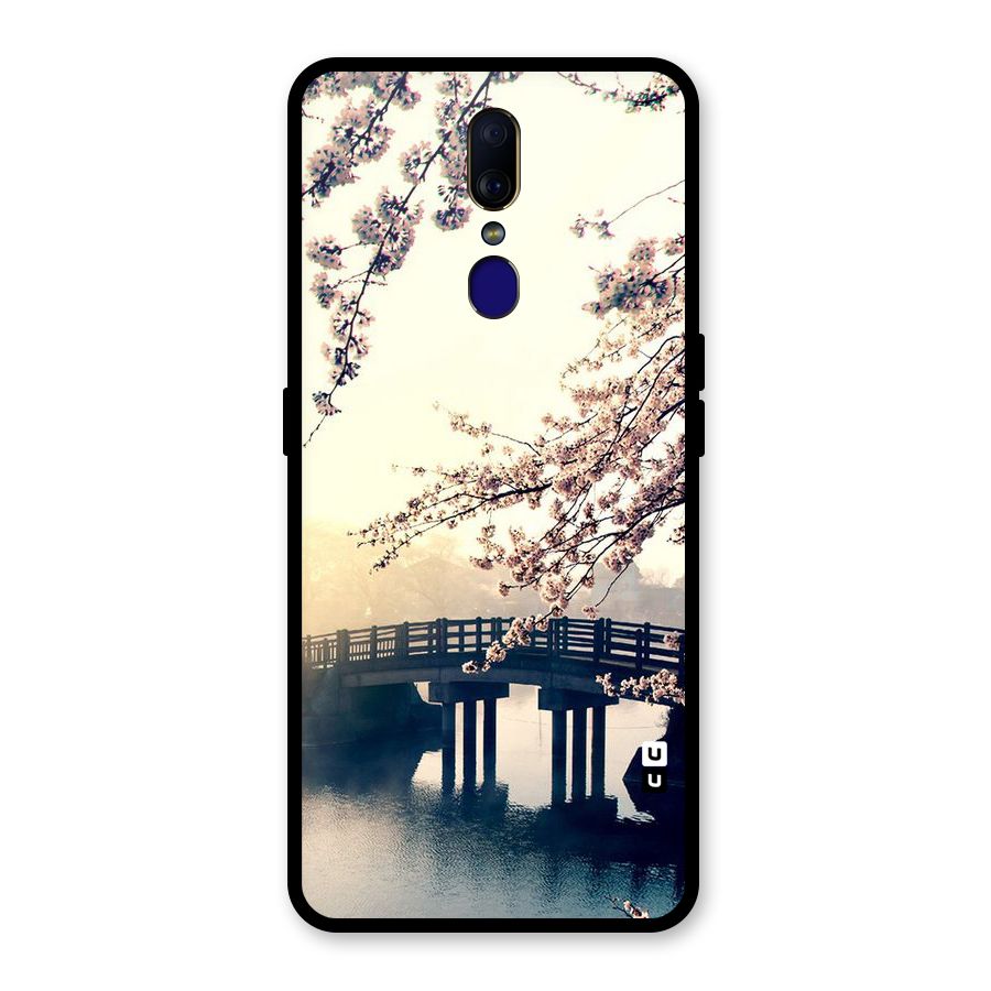 Bridge Blossom Glass Back Case for Oppo F11