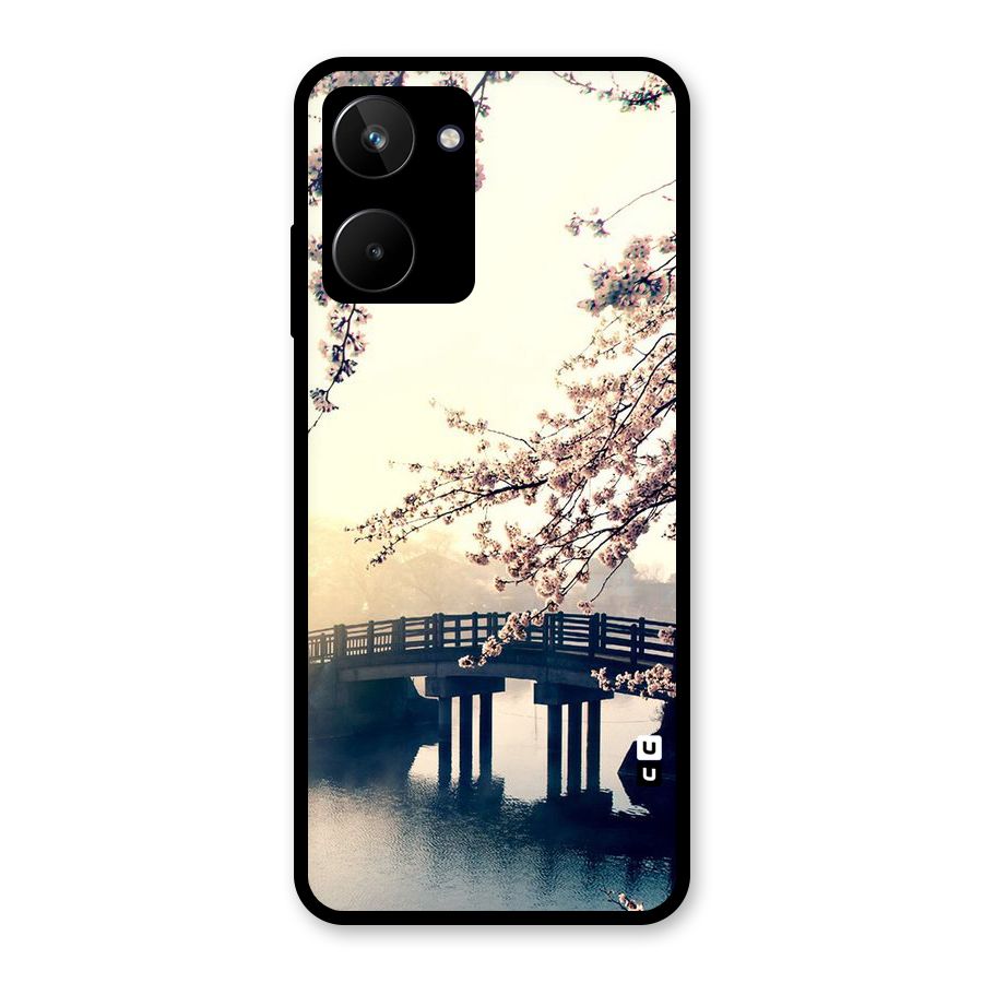Bridge Blossom Glass Back Case for Realme 10