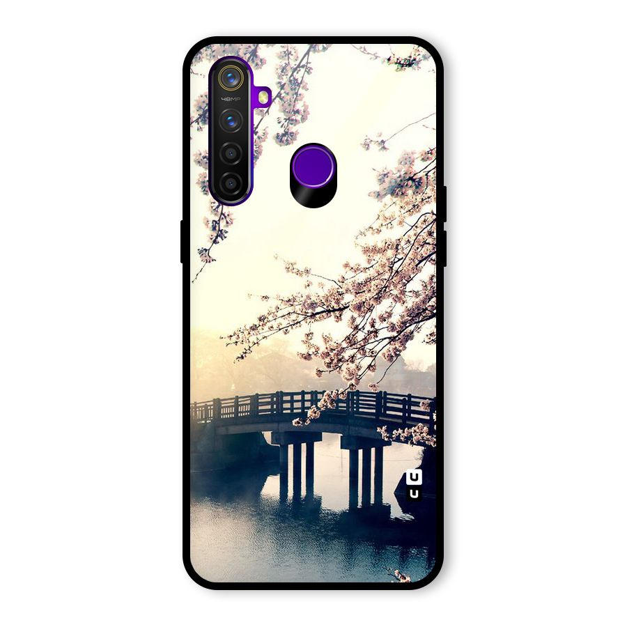 Bridge Blossom Glass Back Case for Realme 5 Pro