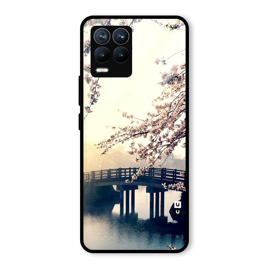 Bridge Blossom Glass Back Case for Realme 8