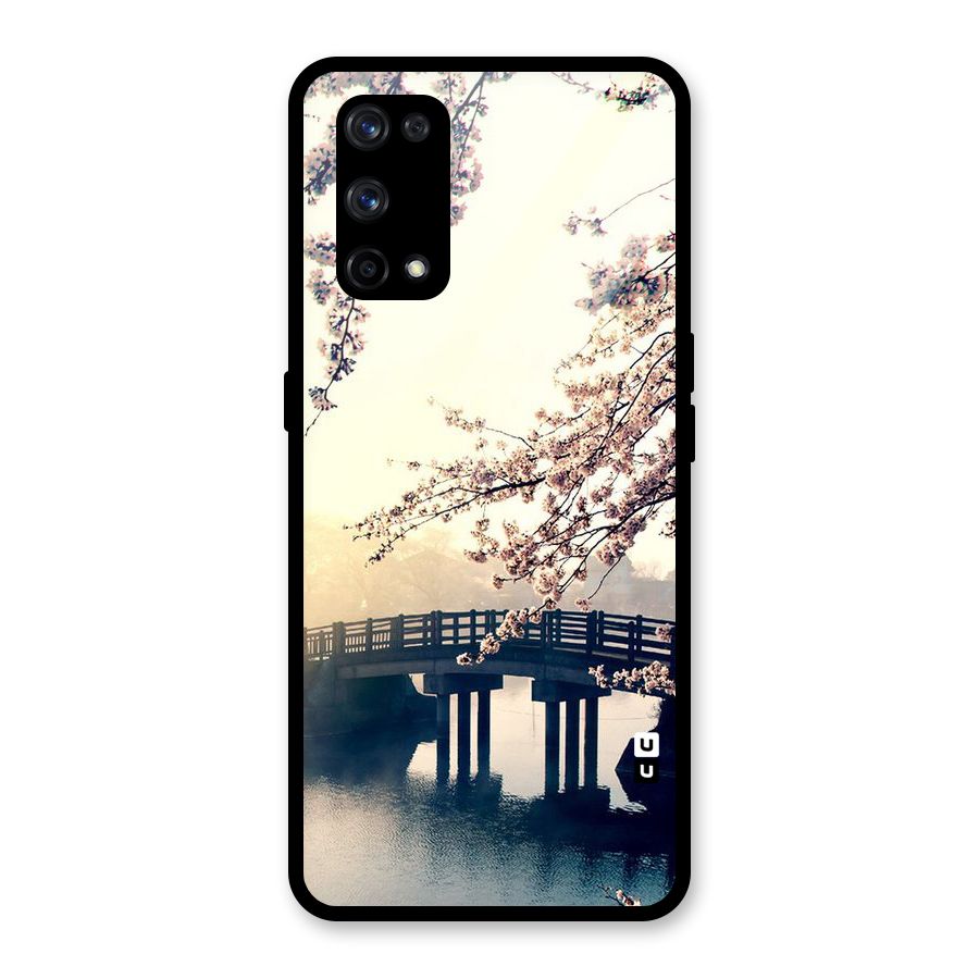 Bridge Blossom Glass Back Case for Realme X7 Pro