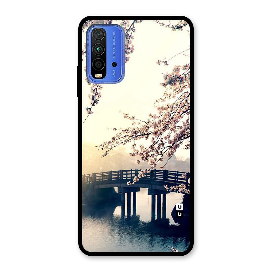 Bridge Blossom Glass Back Case for Redmi 9 Power