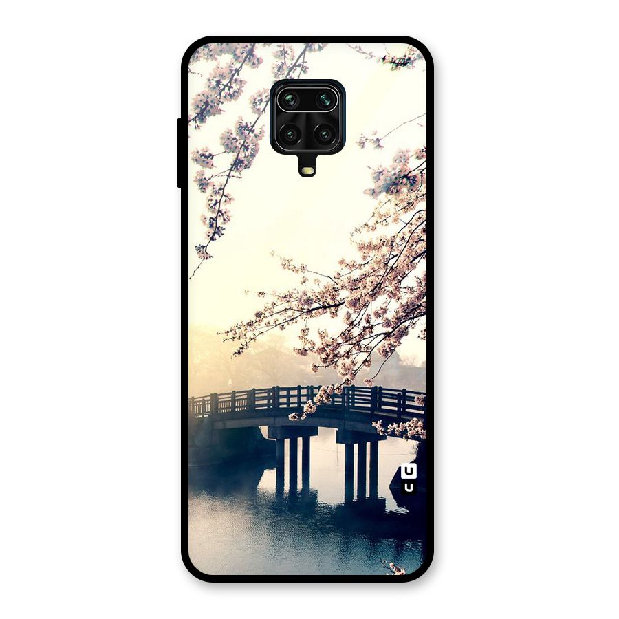 Bridge Blossom Glass Back Case for Redmi Note 10 Lite