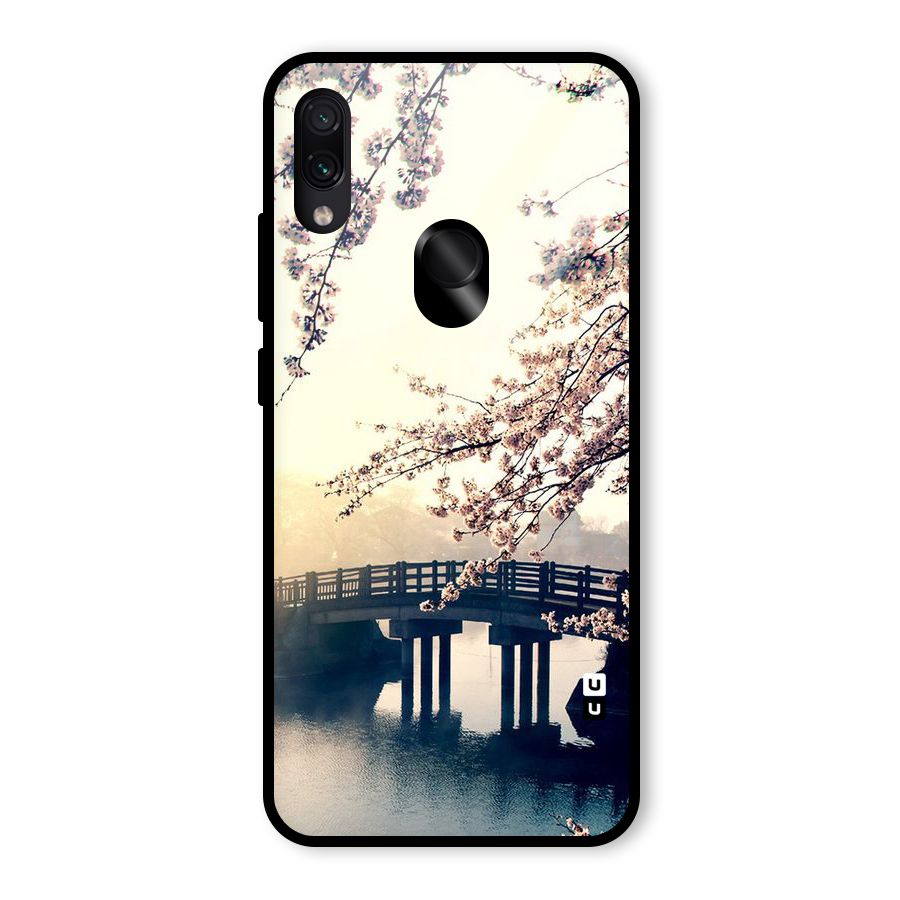 Bridge Blossom Glass Back Case for Redmi Note 7S