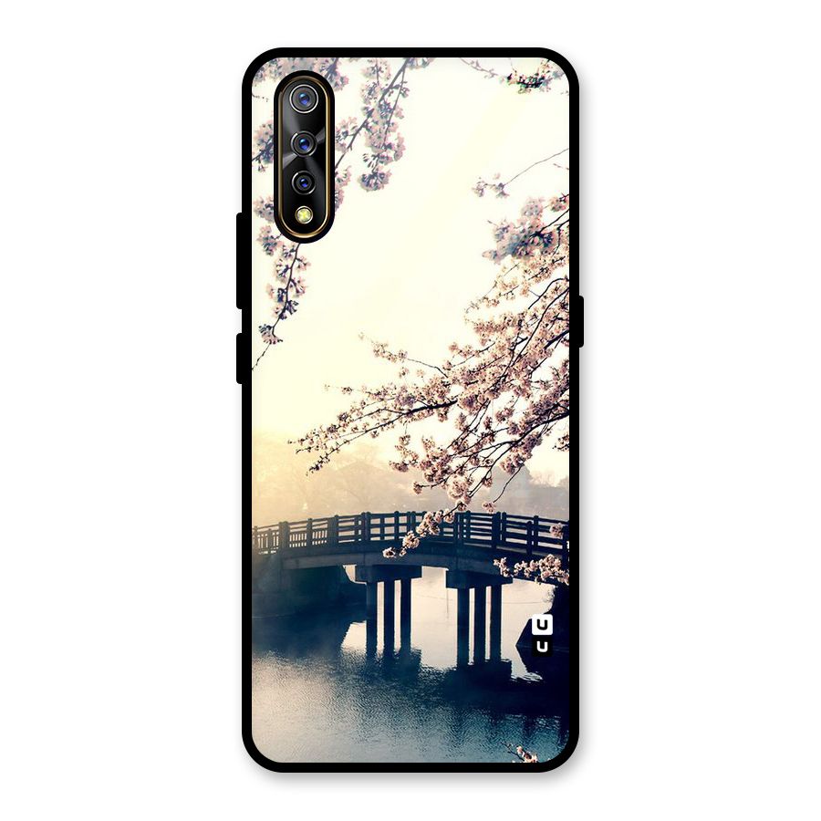 Bridge Blossom Glass Back Case for Vivo S1
