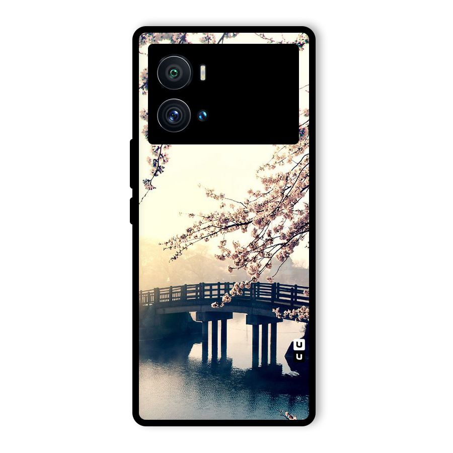 Bridge Blossom Glass Back Case for Vivo iQOO 9 Pro