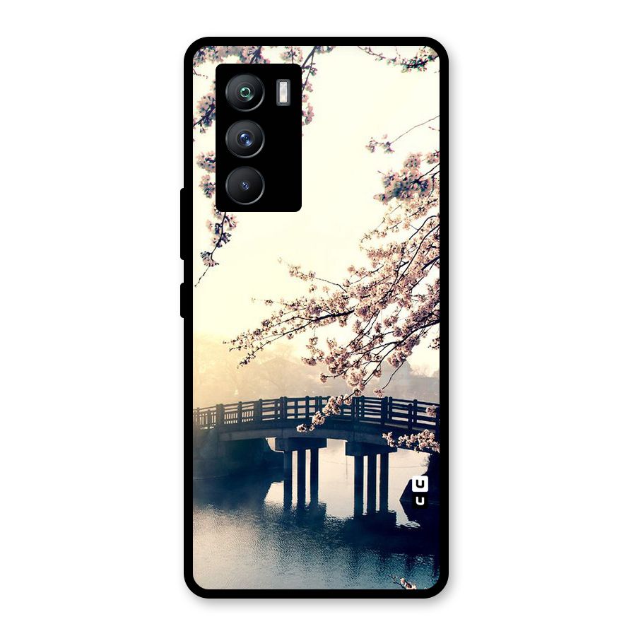 Bridge Blossom Glass Back Case for Vivo iQOO 9 SE
