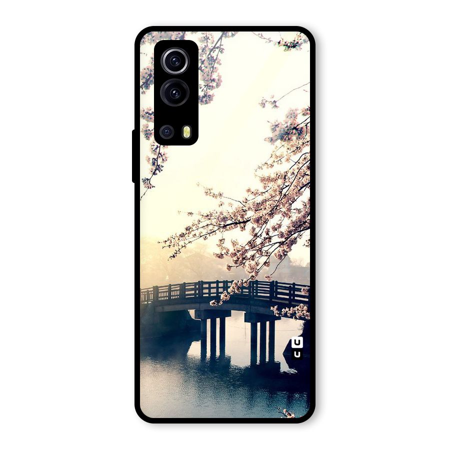 Bridge Blossom Glass Back Case for Vivo iQOO Z3