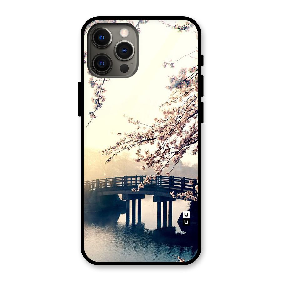Bridge Blossom Glass Back Case for iPhone 12 Pro Max