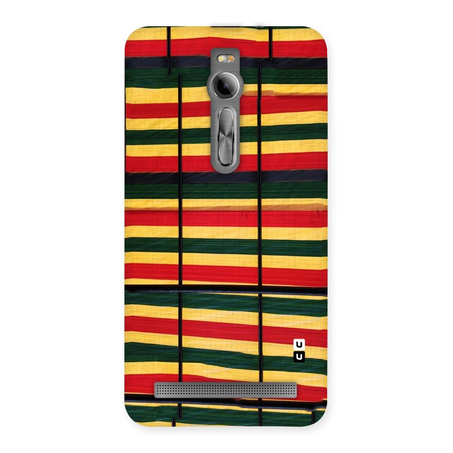Bright Colors Lines Back Case for Asus Zenfone 2