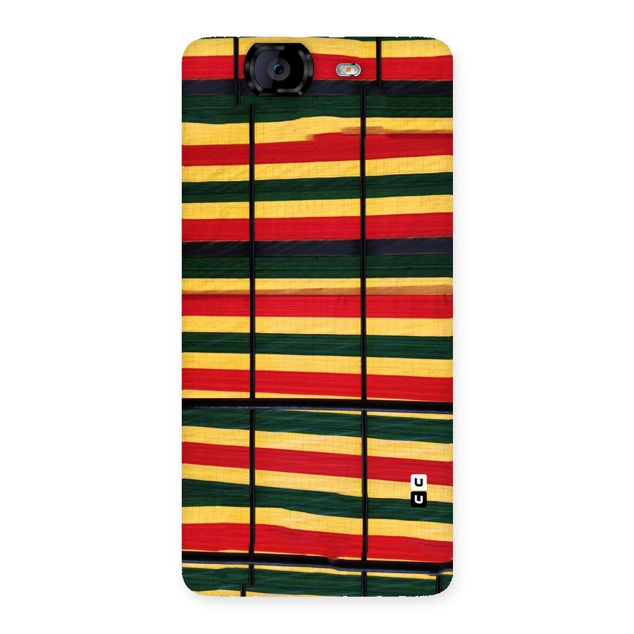 Bright Colors Lines Back Case for Canvas Knight A350