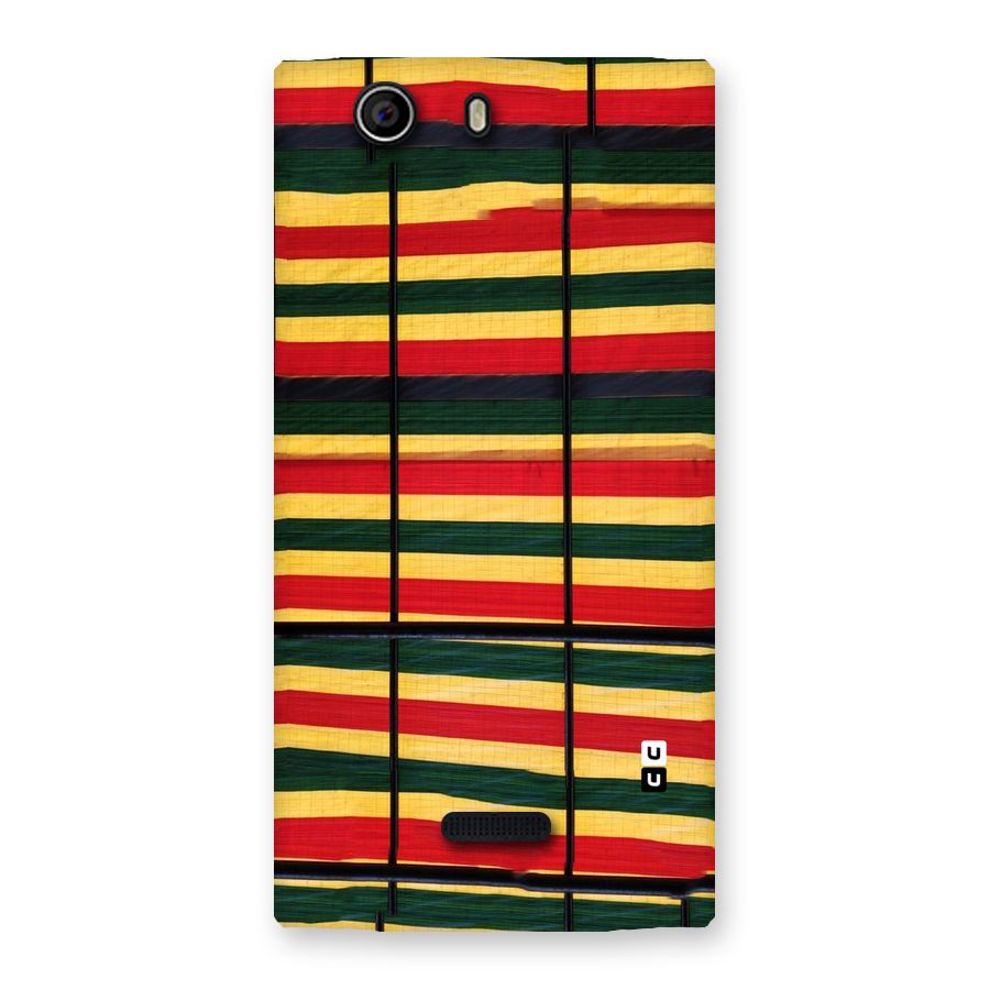 Bright Colors Lines Back Case for Canvas Nitro 2 E311