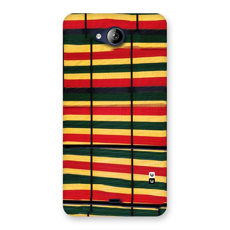 Bright Colors Lines Back Case for Canvas Play Q355