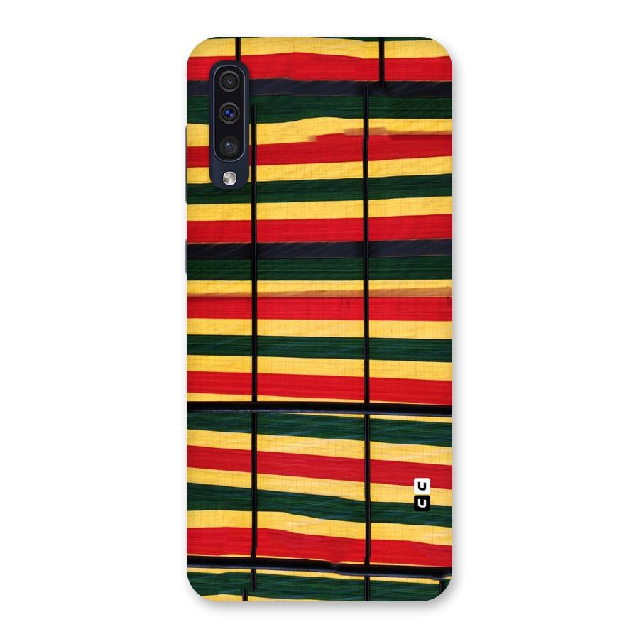 Bright Colors Lines Back Case for Galaxy A50s