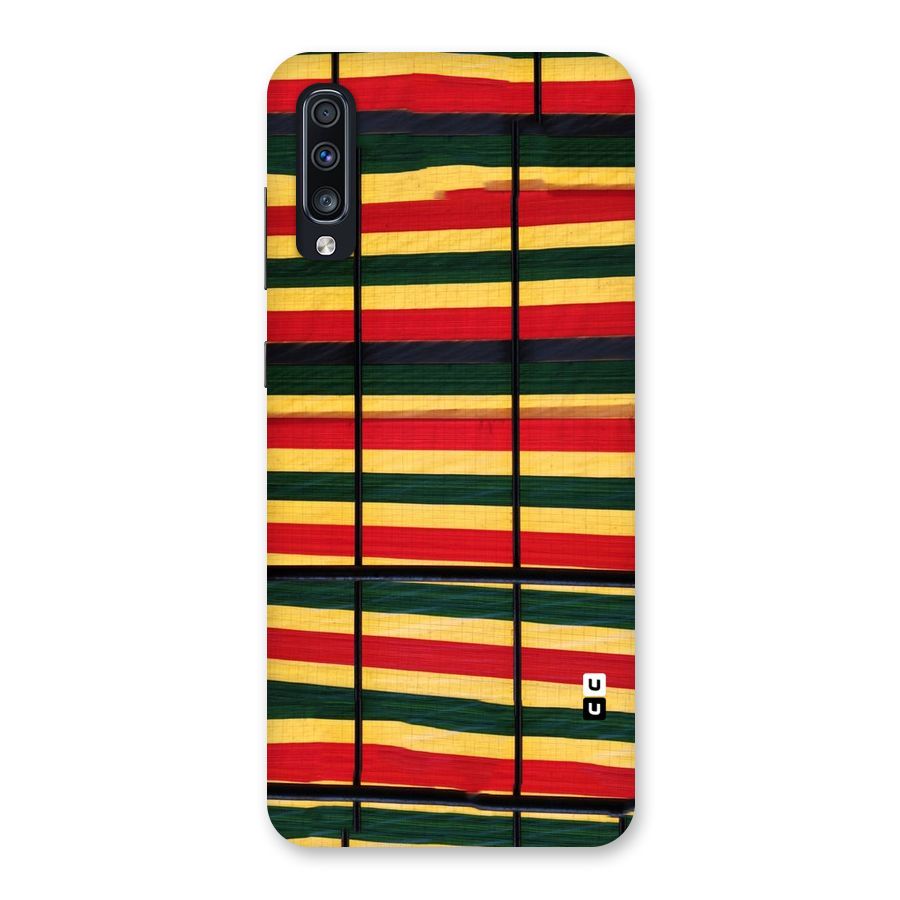 Bright Colors Lines Back Case for Galaxy A70s