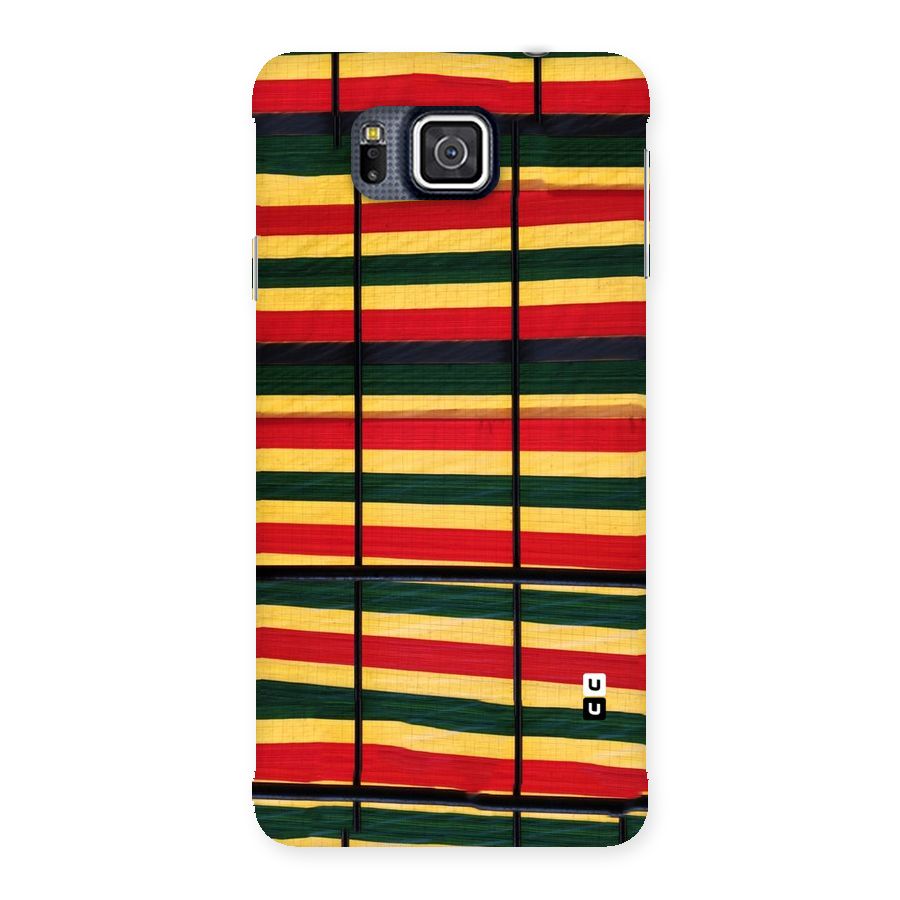 Bright Colors Lines Back Case for Galaxy Alpha
