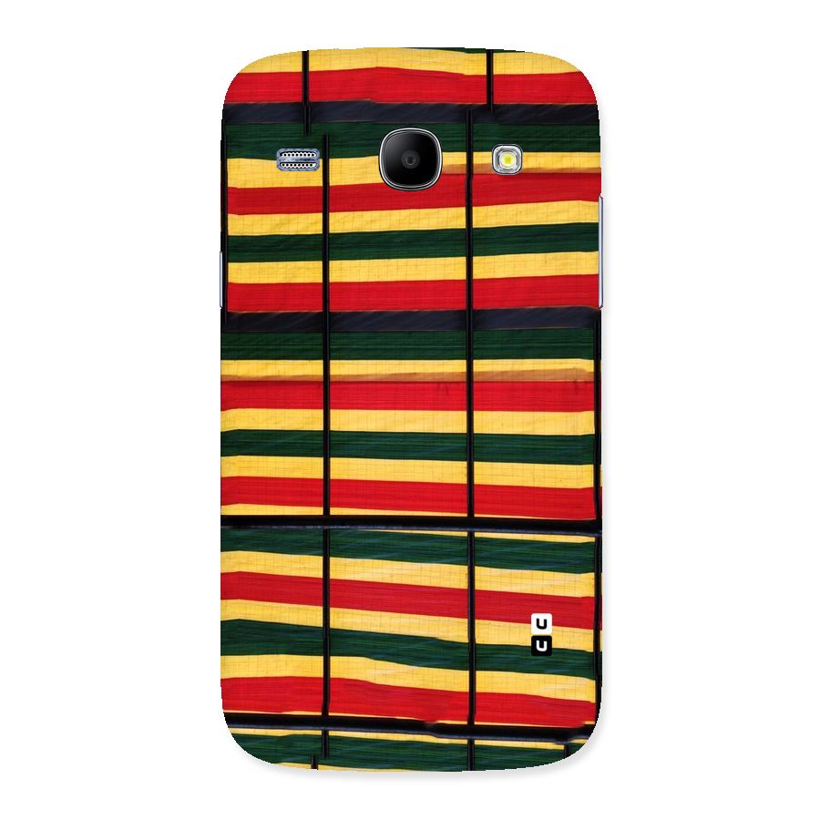 Bright Colors Lines Back Case for Galaxy Core