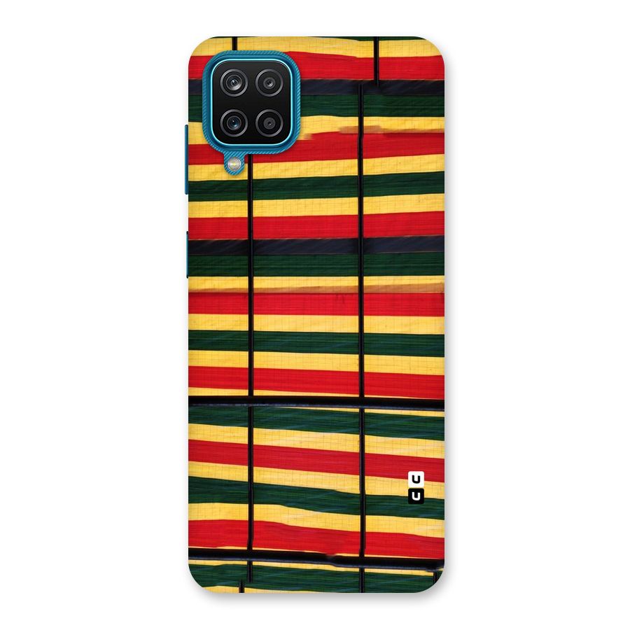 Bright Colors Lines Back Case for Galaxy F12