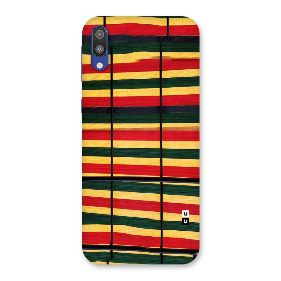 Bright Colors Lines Back Case for Galaxy M10