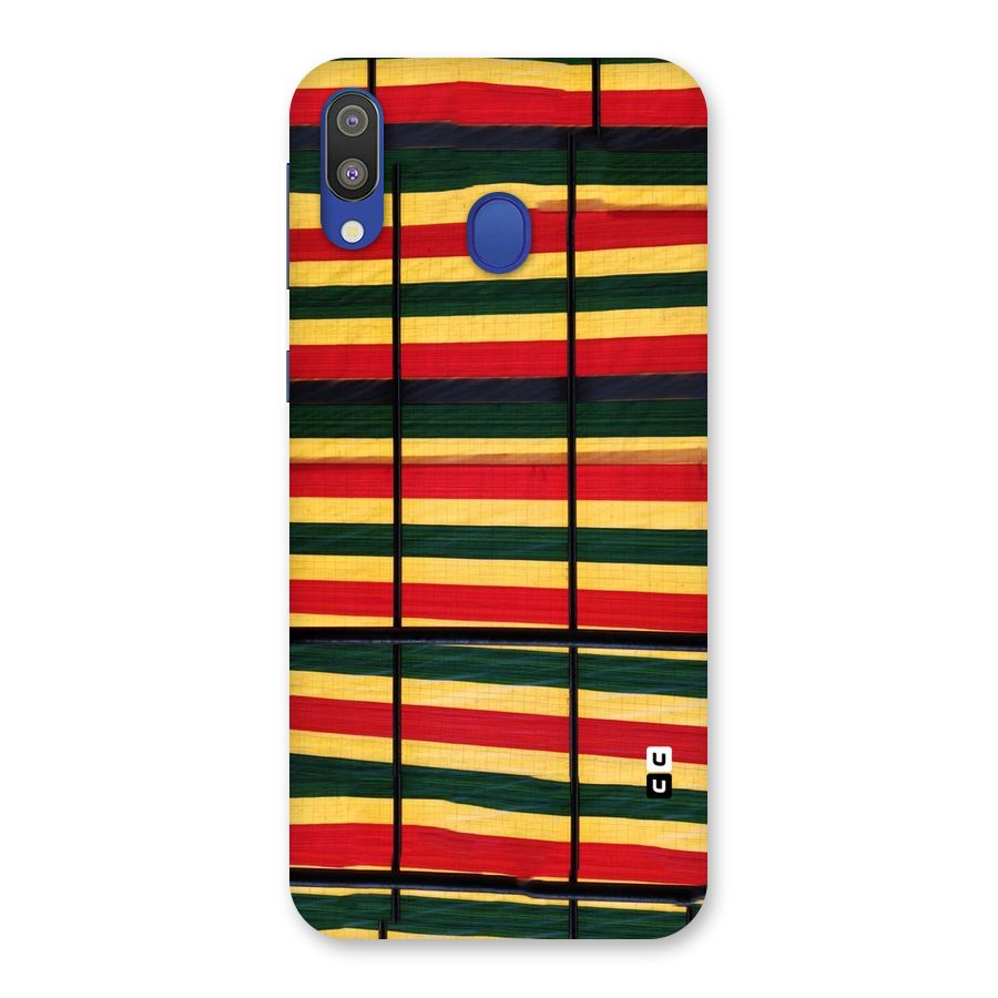 Bright Colors Lines Back Case for Galaxy M20