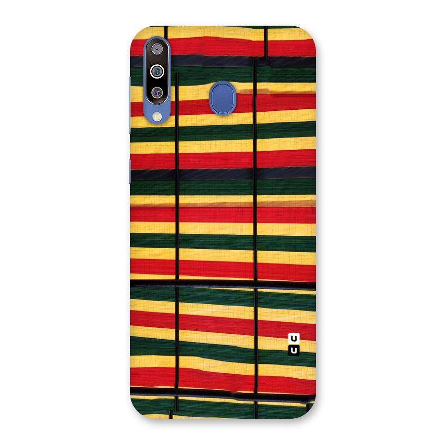 Bright Colors Lines Back Case for Galaxy M30