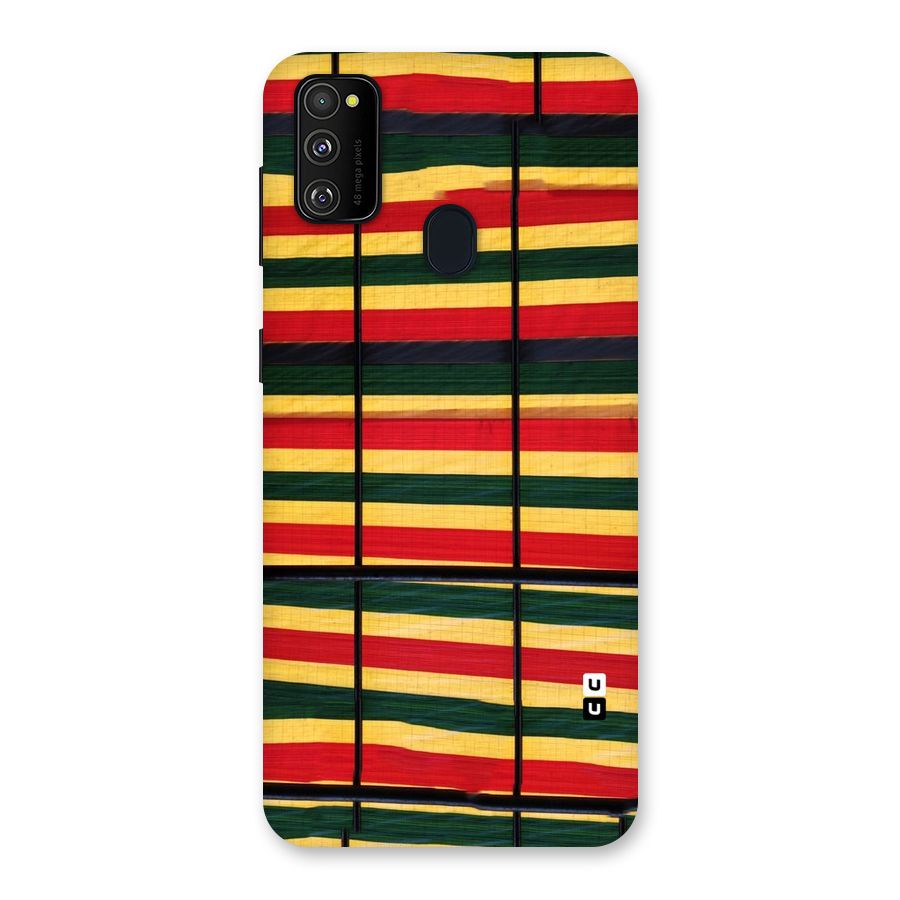 Bright Colors Lines Back Case for Galaxy M30s