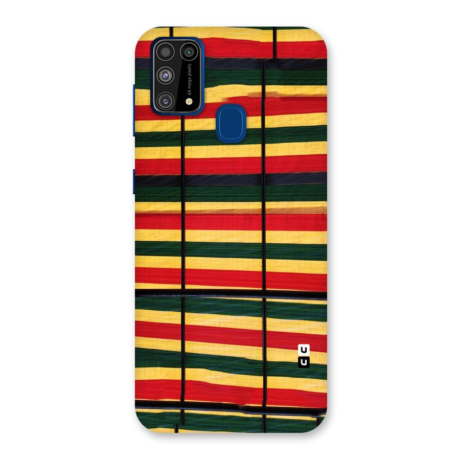 Bright Colors Lines Back Case for Galaxy M31