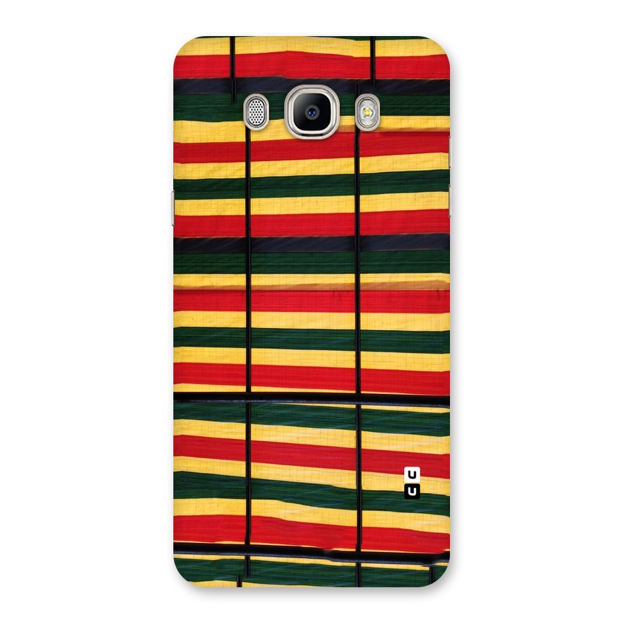 Bright Colors Lines Back Case for Galaxy On8