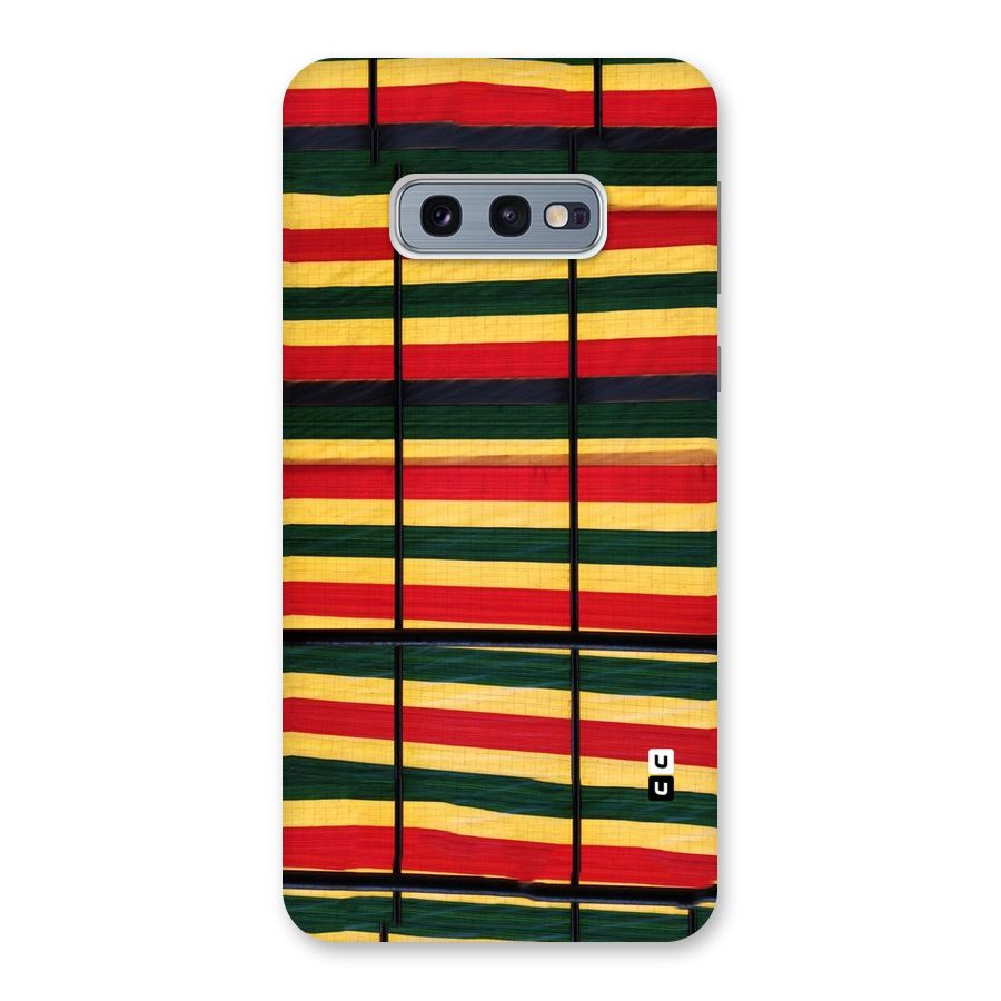 Bright Colors Lines Back Case for Galaxy S10e