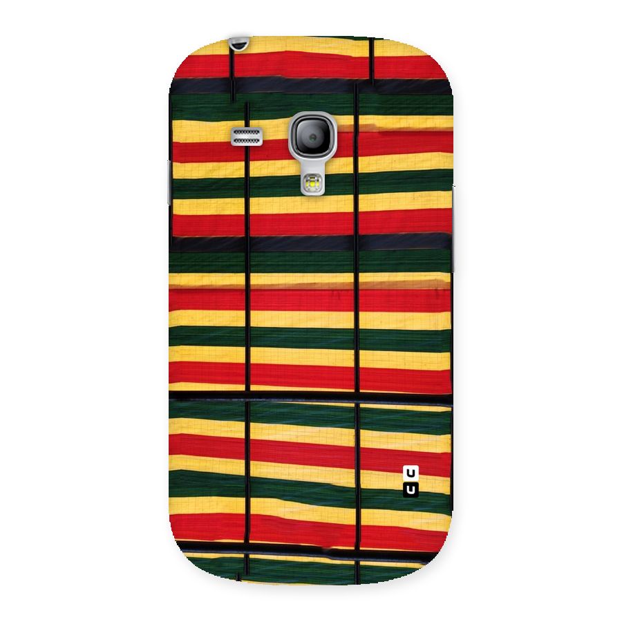 Bright Colors Lines Back Case for Galaxy S3 Mini