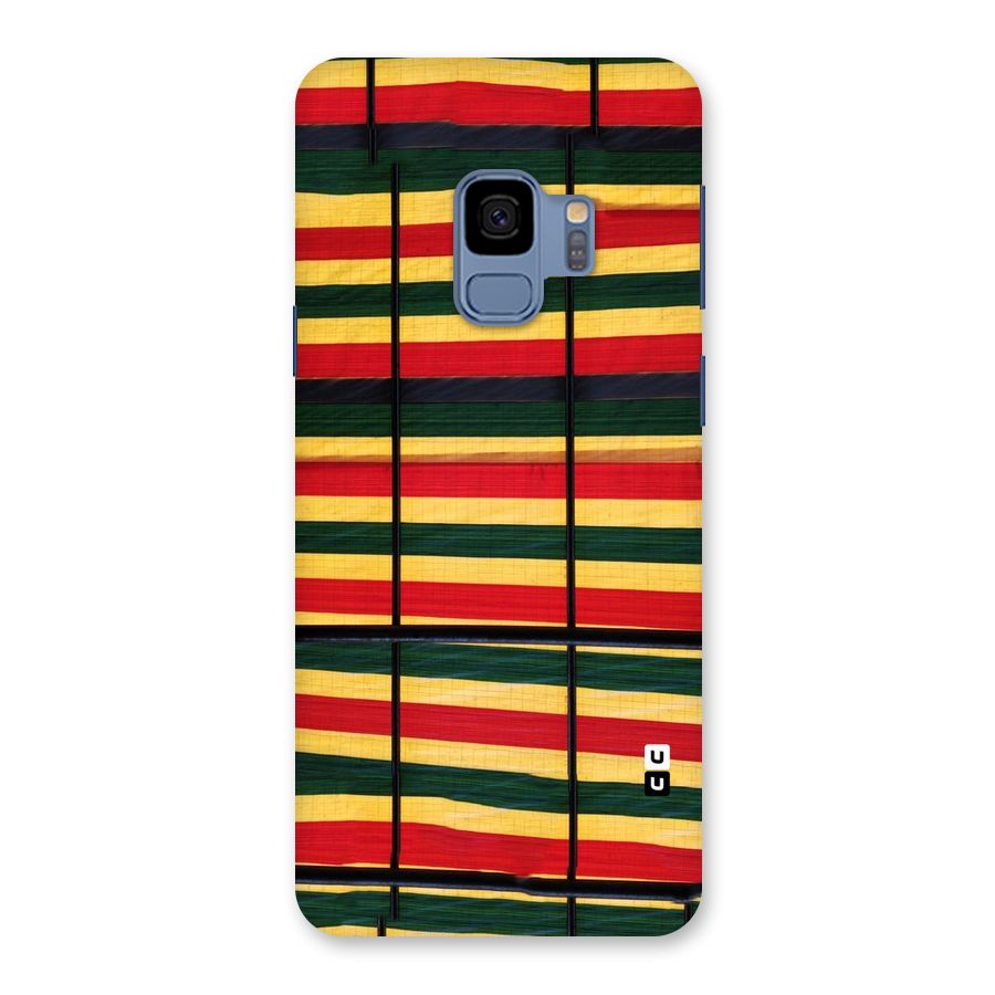 Bright Colors Lines Back Case for Galaxy S9