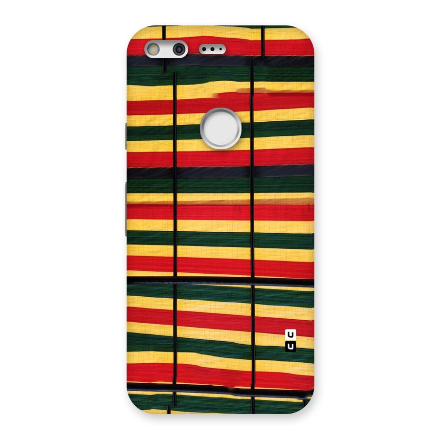 Bright Colors Lines Back Case for Google Pixel