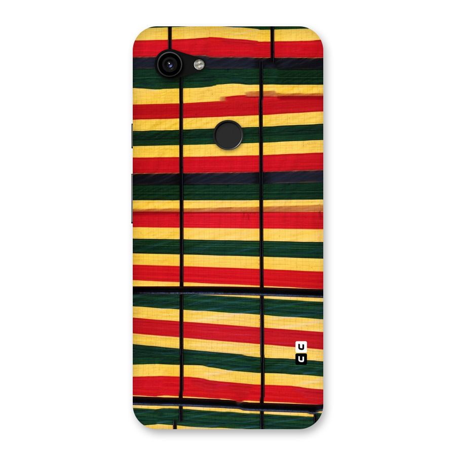 Bright Colors Lines Back Case for Google Pixel 3a XL
