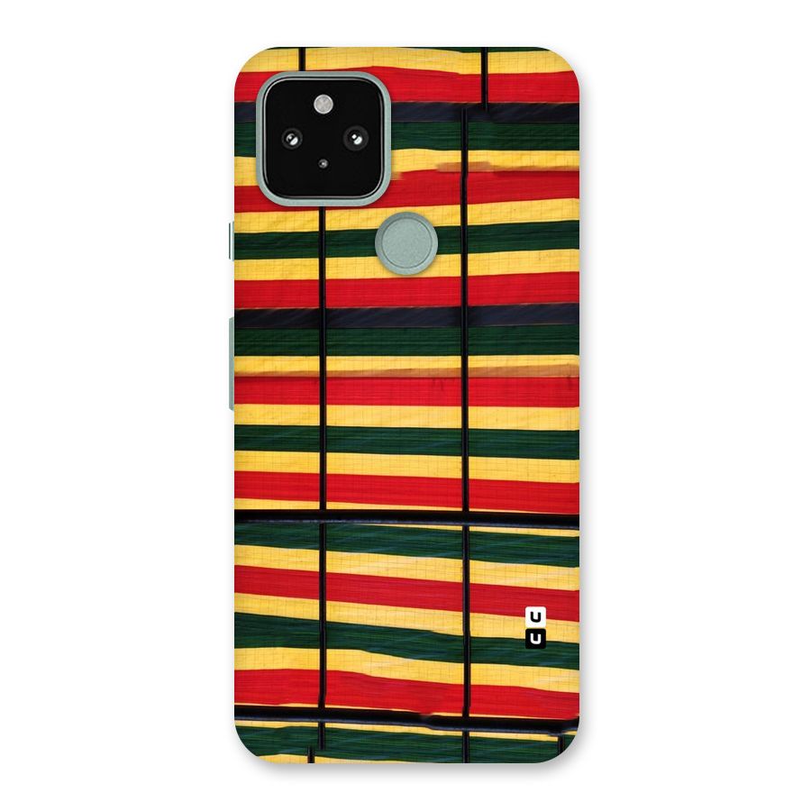 Bright Colors Lines Back Case for Google Pixel 5
