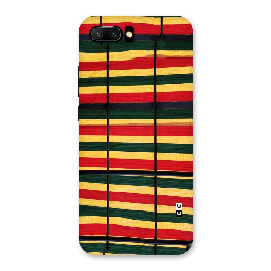 Bright Colors Lines Back Case for Honor 10
