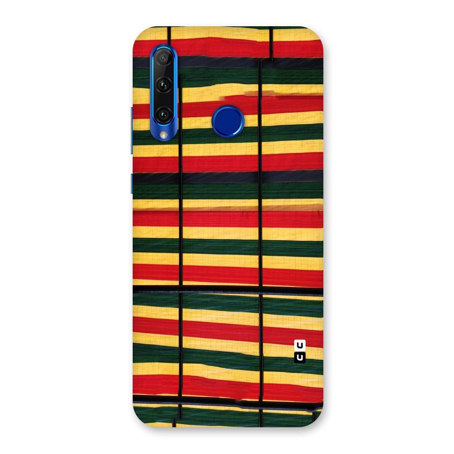 Bright Colors Lines Back Case for Honor 20i