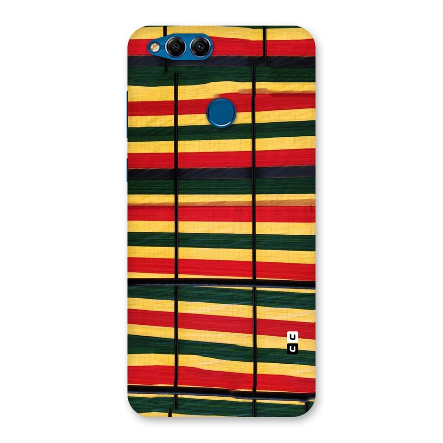 Bright Colors Lines Back Case for Honor 7X
