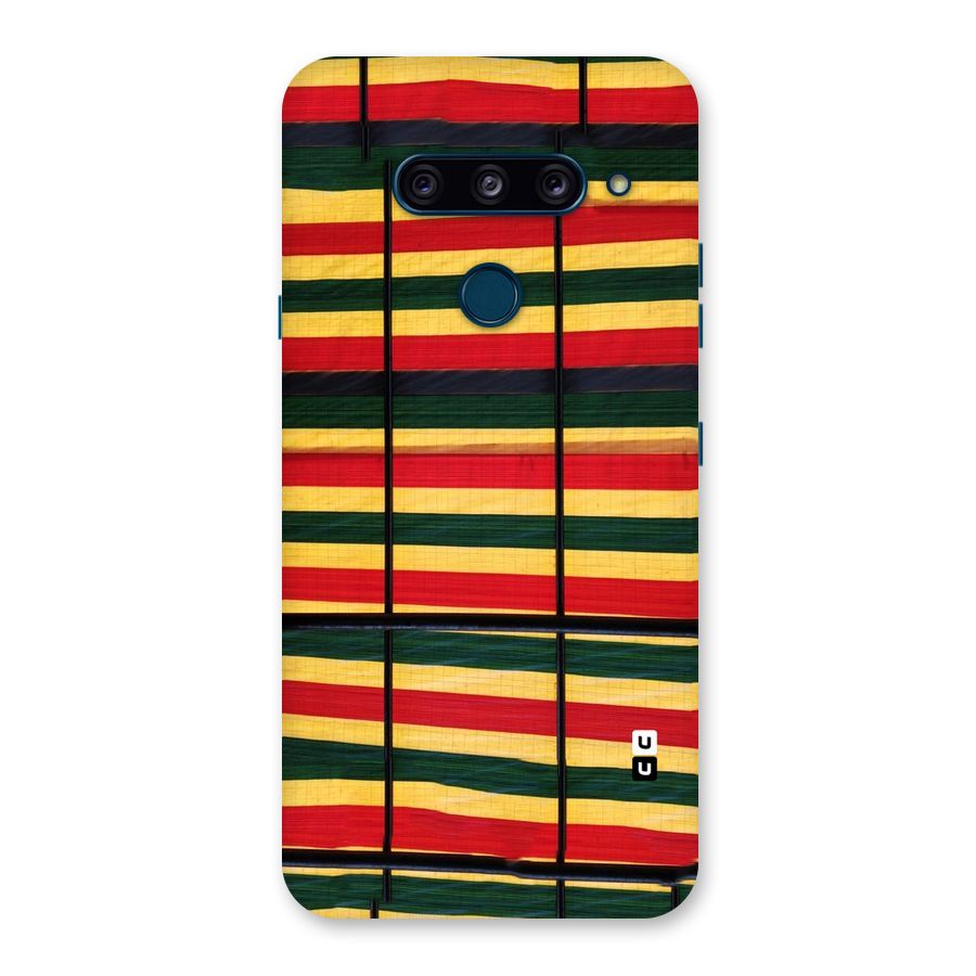 Bright Colors Lines Back Case for LG  V40 ThinQ