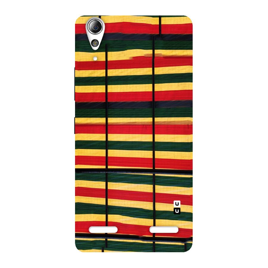 Bright Colors Lines Back Case for Lenovo A6000