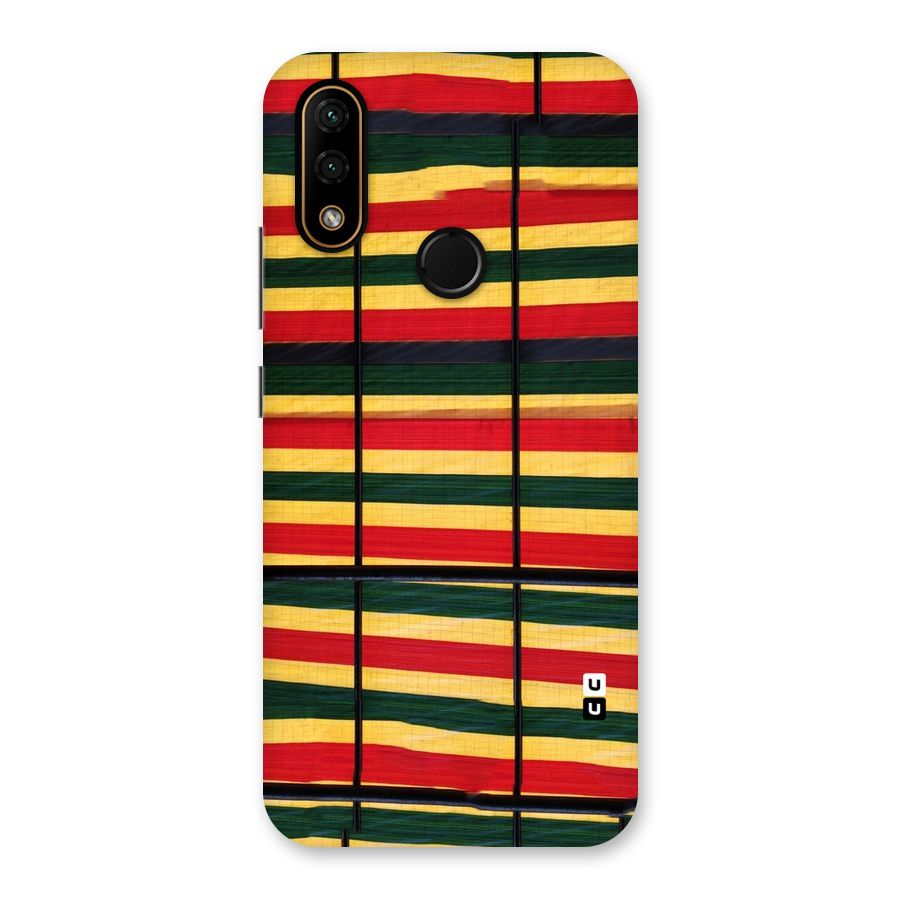 Bright Colors Lines Back Case for Lenovo A6 Note