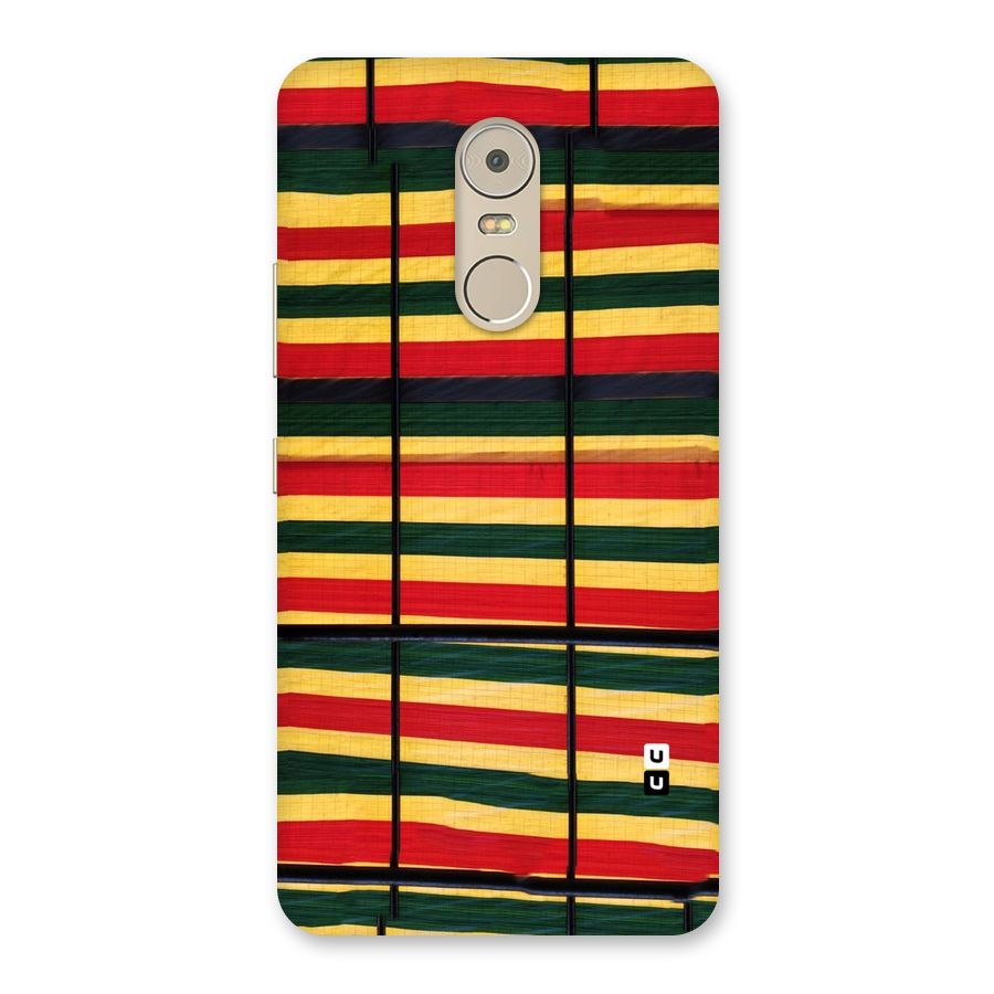 Bright Colors Lines Back Case for Lenovo K6 Note