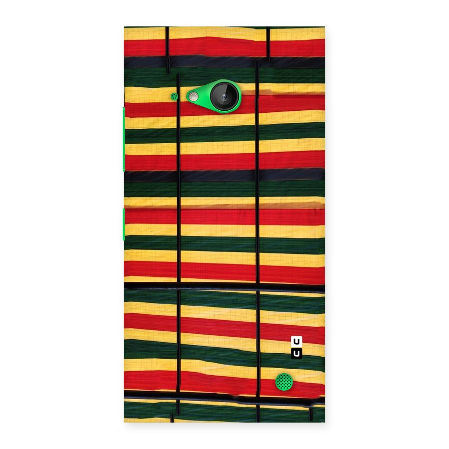 Bright Colors Lines Back Case for Lumia 730