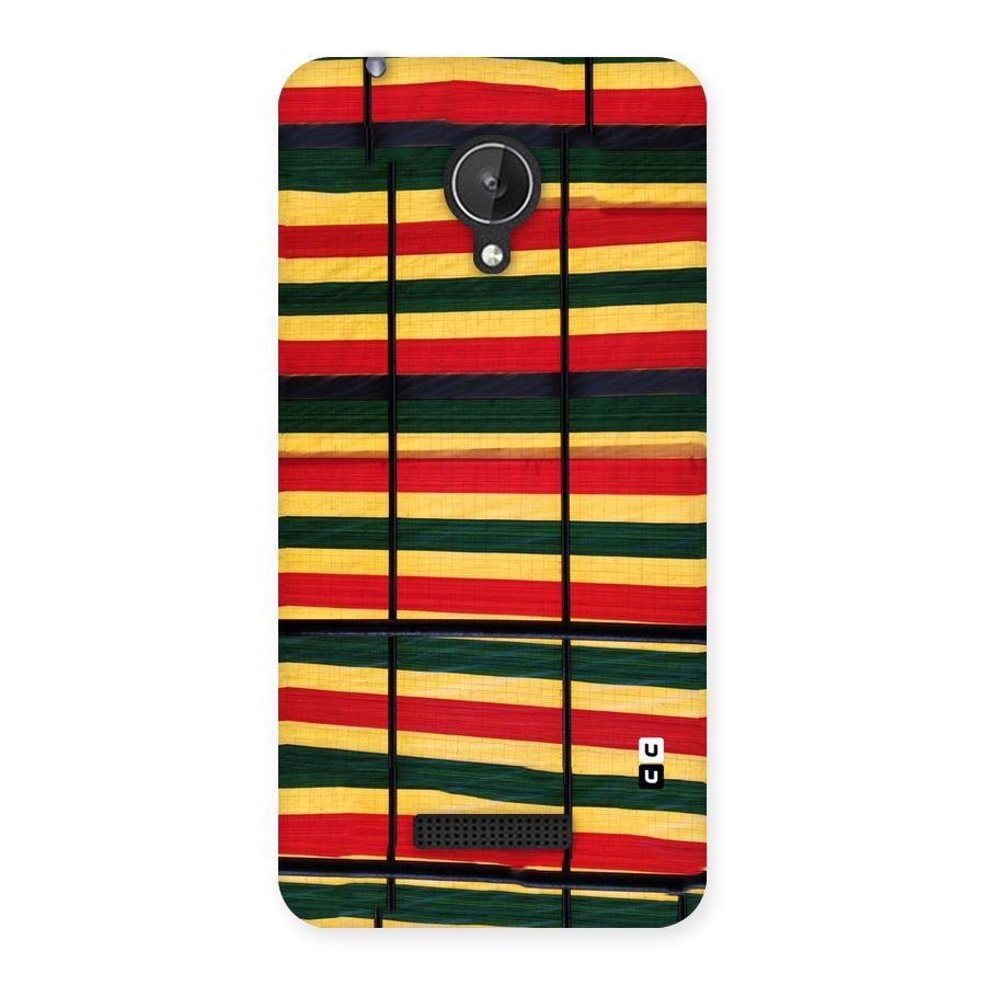 Bright Colors Lines Back Case for Micromax Canvas Spark Q380