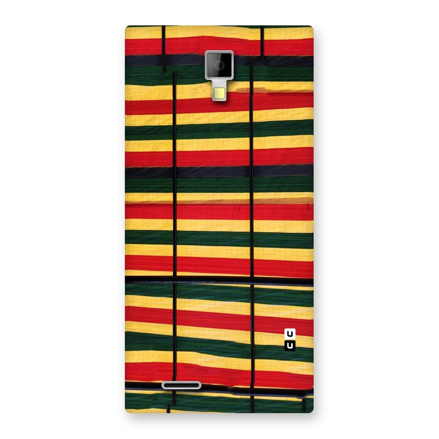 Bright Colors Lines Back Case for Micromax Canvas Xpress A99