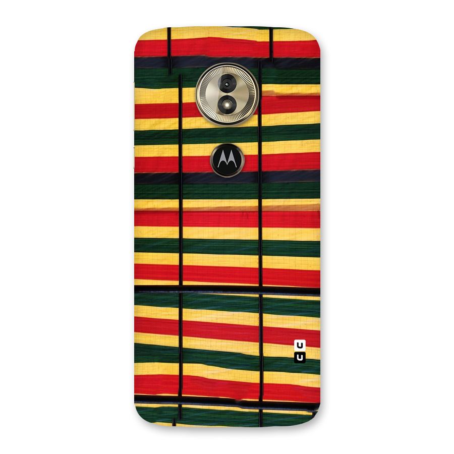 Bright Colors Lines Back Case for Moto G6 Play